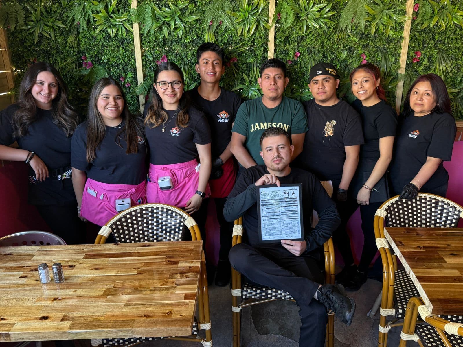 The Taco Bar Cantina team